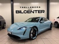 Begagnad Porsche Taycan 4S 360 kW (490 HK) 2021 Blå Sedan