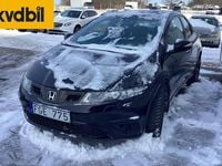 Begagnad Honda Civic 100 HK (73 kW) 2011 Svart