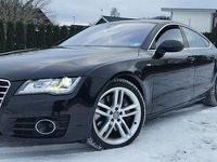 Begagnad Audi A7 Sportback S-Line 310 HK (228 kW) 2014 Diamant svart metalic Halvkombi