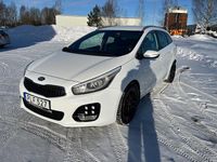 Begagnad Kia Ceed Sportswagon GT-Line 136 HK (100 kW) 2017 Vit Kombi