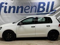 Begagnad VW Golf VI 105 HK (77 kW) 2011 Vit Halvkombi