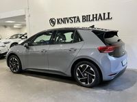 Begagnad VW ID.3 Pro Performance 150 kW (204 HK) 2020 Grå Halvkombi