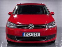 Begagnad VW Sharan 140 HK (102 kW) 2011 Röd Minibuss