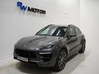 Begagnad Porsche Macan Turbo Sport 400 HK (294 kW) 2015 Mörkgrå SUV