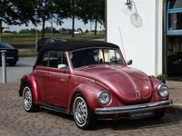 Begagnad VW Beetle Cabriolet 50 HK (36 kW) 1972 Röd Cab