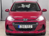 Begagnad Hyundai i10 67 HK (49 kW) 2017 Röd Halvkombi