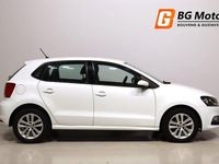 Begagnad VW Polo 90 HK (66 kW) 2016 Vit Halvkombi