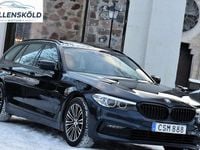 Begagnad BMW 520 Luxury Line 190 HK (139 kW) 2018 Blå Kombi