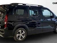 Begagnad Peugeot e-Rifter 100 kW (136 HK) 2022 Svart Minibuss