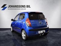 Begagnad Hyundai i10 78 HK (57 kW) 2010 Blå Halvkombi