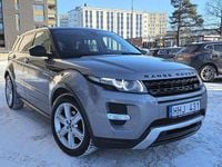 Begagnad Land Rover Range Rover evoque 190 HK (139 kW) 2014 Grå med svarta detaljer SUV