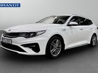 Begagnad Kia Optima Hybrid Sport 205 HK (150 kW) 2020 Vit Sedan