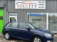 Begagnad Skoda Fabia Style 90 HK (66 kW) 2016 Blå Kombi