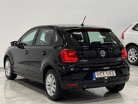 Begagnad VW Polo 90 HK (66 kW) 2016 Svart Halvkombi