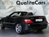 Begagnad Mercedes SLK55 AMG AMG 422 HK (310 kW) 2013 Svart Cab