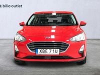 Begagnad Ford Focus Titanium 125 HK (91 kW) 2019 Röd Halvkombi