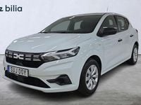 Begagnad Dacia Sandero Essentiel 91 HK (66 kW) 2022 Vit Halvkombi