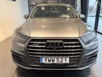 Begagnad Audi Q7 S-Line 272 HK (200 kW) 2017 Grå SUV