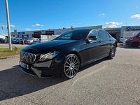 Begagnad Mercedes E220 AMG line 194 HK (142 kW) 2018 Svart Sedan