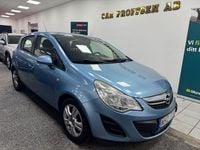 Begagnad Opel Corsa Enjoy 96 HK (70 kW) 2013 Blå Halvkombi