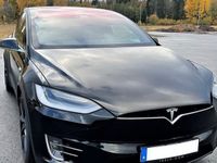 begagnad Tesla Model X P LUDICROUS 7-sits Uttag 12/19 MOMS 815hk 1 äg