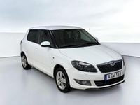 Begagnad Skoda Fabia Ambiente 86 HK (63 kW) 2014 Vit Halvkombi