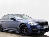 Begagnad BMW 530 M Sport 252 HK (185 kW) 2019 Blå Kombi