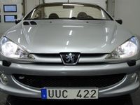 begagnad Peugeot 206 CC 1.6 Manuell SoV Hjul 109hk