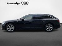 Begagnad Audi A6 S-Line 204 HK (150 kW) 2023 Svart Kombi