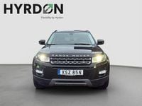 Begagnad Land Rover Range Rover evoque Dynamic 150 HK (110 kW) 2012 Svart SUV