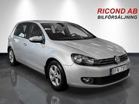 Begagnad VW Golf VI 105 HK (77 kW) 2011 Brun Halvkombi