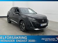 Begagnad Peugeot 2008 100 kW (136 HK) 2021 Svart SUV