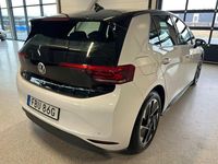Begagnad VW ID.3 Pro Performance 150 kW (204 HK) 2021 Vit Halvkombi