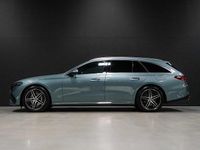 Begagnad Mercedes E300 AMG Line Premium 204 HK (150 kW) 2023 Grön Kombi
