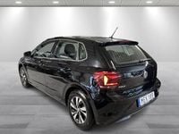 Begagnad VW Polo 95 HK (69 kW) 2018 Svart Halvkombi