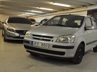 begagnad Hyundai Getz 5-dörrar 1.3 . Nybesiktigad. Servad