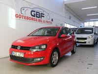Begagnad VW Polo 90 HK (66 kW) 2012 Röd Halvkombi
