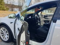 begagnad Tesla Model X 100D 7-sits PREMIUM Textil MCU2 CCS Drag 2018, SUV