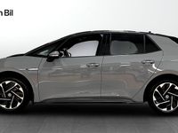 Begagnad VW ID.3 Pro Performance 150 kW (204 HK) 2022 Moonstone grey black Halvkombi