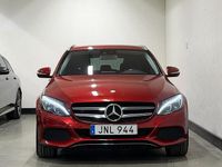 Begagnad Mercedes C250 Avantgarde 204 HK (150 kW) 2015 Röd Kombi