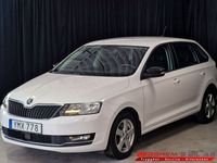 begagnad Skoda Rapid Spaceback 1.0 TSI Ny Servad P-sensorer Carplay