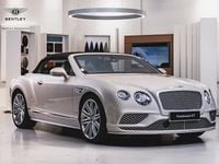 Begagnad Bentley Continental GT Convertible 635 HK (467 kW) 2016 Vit Cab