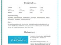 Begagnad VW T-Roc 116 HK (85 kW) 2020 SUV