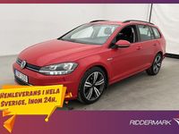 Begagnad VW Golf VII 110 HK (80 kW) 2017 Röd Kombi
