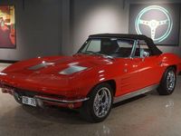 Begagnad Chevrolet Corvette Stingray 305 HK (224 kW) 1963 Röd Cab