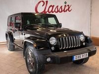 Begagnad Jeep Wrangler Unlimited 284 HK (208 kW) 2016 Svart SUV
