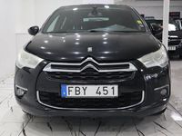 Begagnad Citroën DS4 112 HK (82 kW) 2011 Svart Halvkombi