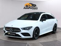 Begagnad Mercedes CLA200 Shooting Brake AMG 150 HK (110 kW) 2019 Vit Kombi