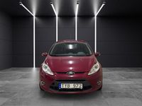 Begagnad Ford Fiesta Titanium 82 HK (60 kW) 2010 Röd Halvkombi