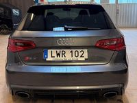 Begagnad Audi RS3 Sportback 367 HK (269 kW) 2015 Grå Halvkombi